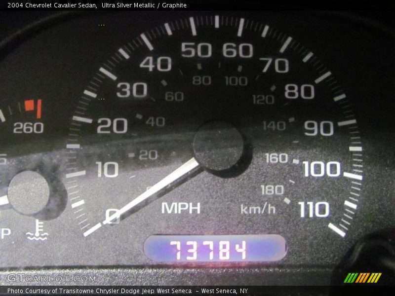 Ultra Silver Metallic / Graphite 2004 Chevrolet Cavalier Sedan