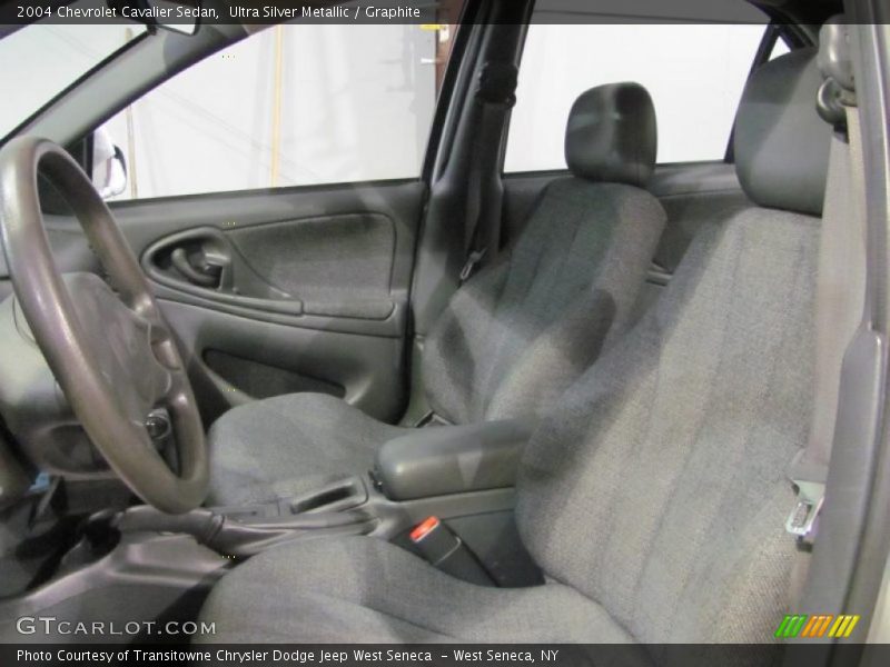 Ultra Silver Metallic / Graphite 2004 Chevrolet Cavalier Sedan