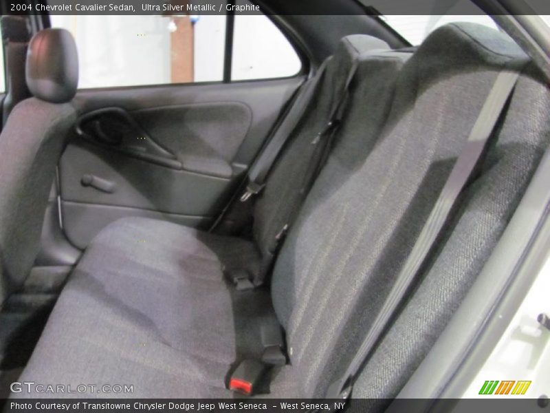 Ultra Silver Metallic / Graphite 2004 Chevrolet Cavalier Sedan