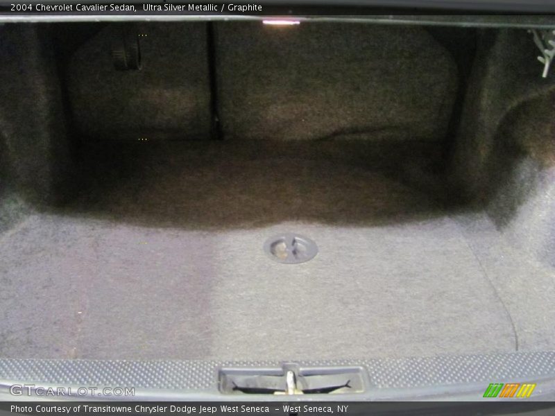 Ultra Silver Metallic / Graphite 2004 Chevrolet Cavalier Sedan