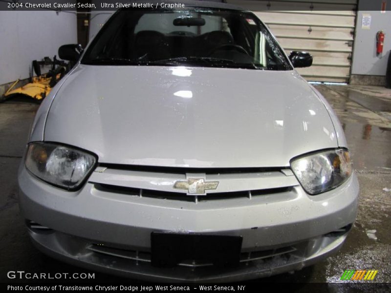 Ultra Silver Metallic / Graphite 2004 Chevrolet Cavalier Sedan