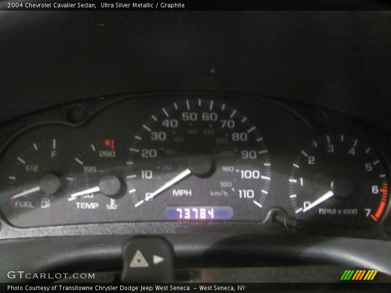 Ultra Silver Metallic / Graphite 2004 Chevrolet Cavalier Sedan