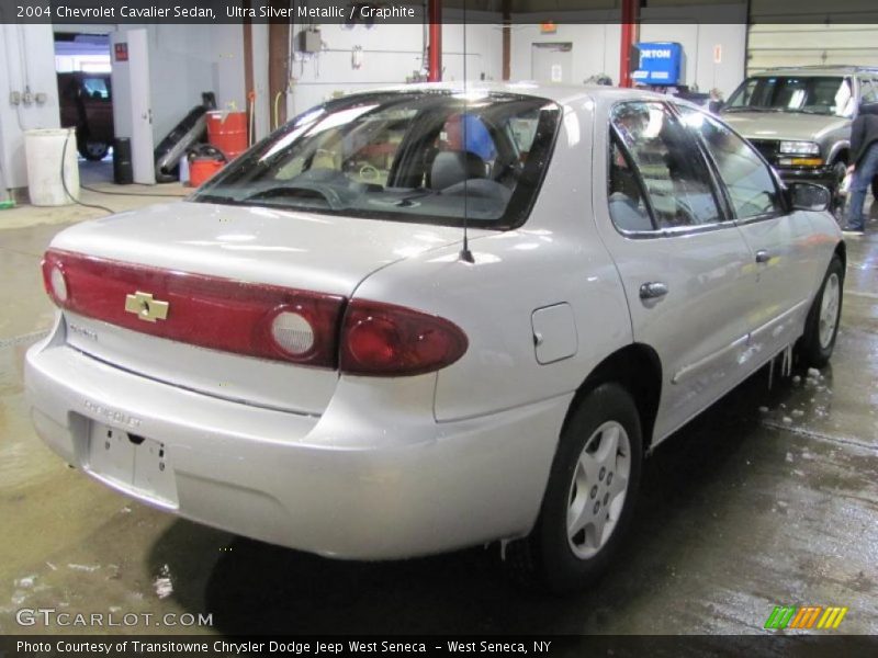 Ultra Silver Metallic / Graphite 2004 Chevrolet Cavalier Sedan