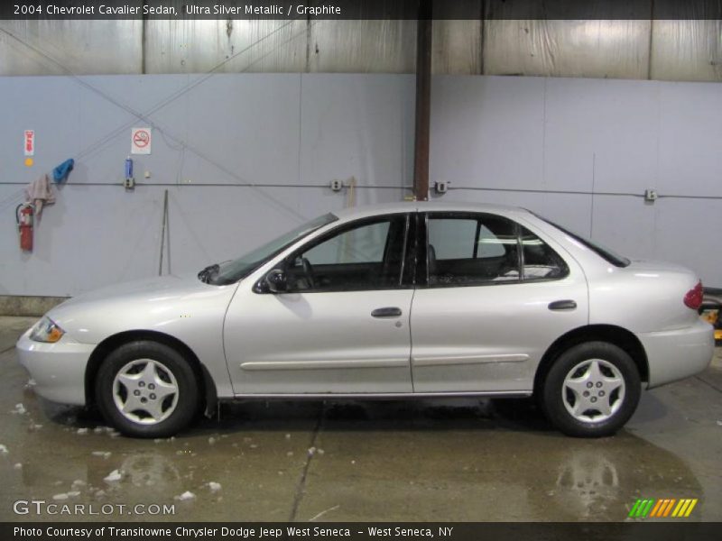 Ultra Silver Metallic / Graphite 2004 Chevrolet Cavalier Sedan