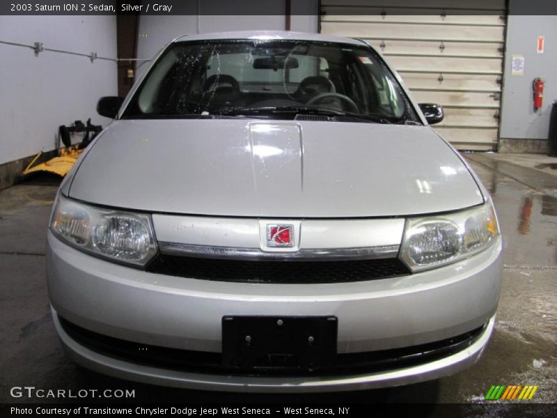 Silver / Gray 2003 Saturn ION 2 Sedan