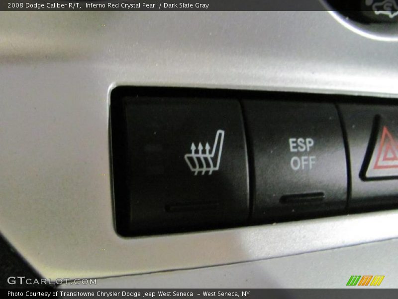 Inferno Red Crystal Pearl / Dark Slate Gray 2008 Dodge Caliber R/T