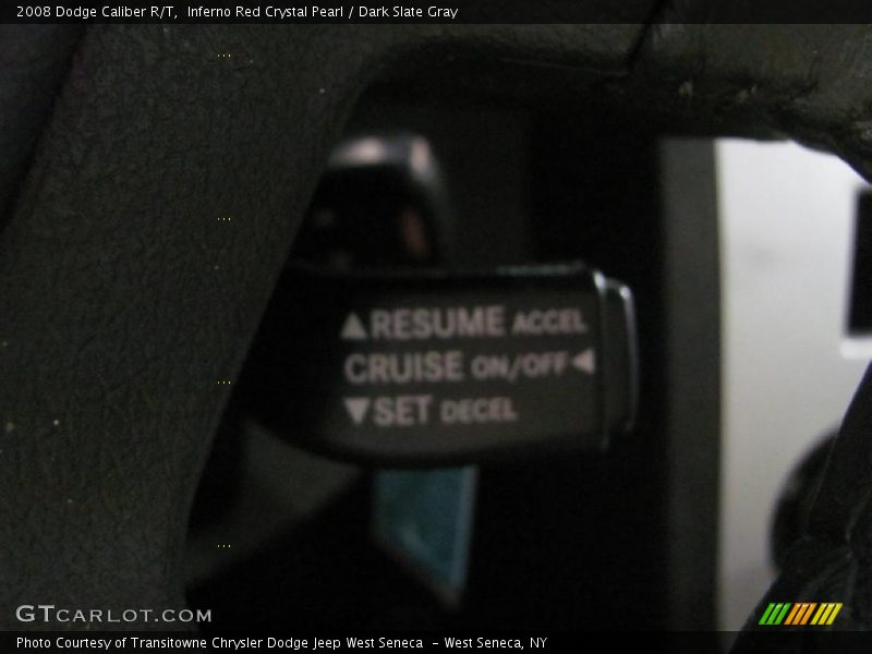 Inferno Red Crystal Pearl / Dark Slate Gray 2008 Dodge Caliber R/T