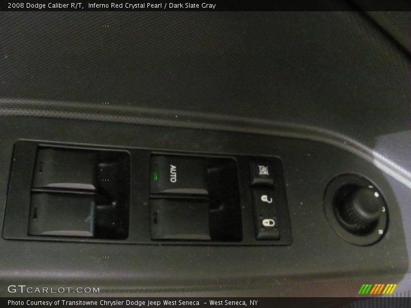 Inferno Red Crystal Pearl / Dark Slate Gray 2008 Dodge Caliber R/T