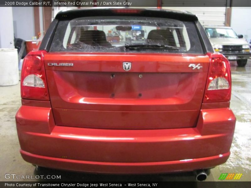 Inferno Red Crystal Pearl / Dark Slate Gray 2008 Dodge Caliber R/T