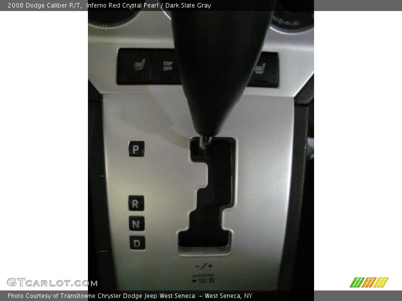 Inferno Red Crystal Pearl / Dark Slate Gray 2008 Dodge Caliber R/T