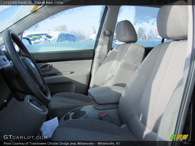 Shadow Black / Gray 2010 Kia Rondo LX