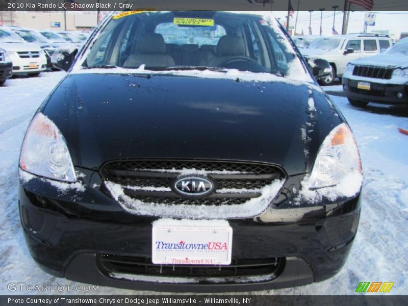 Shadow Black / Gray 2010 Kia Rondo LX