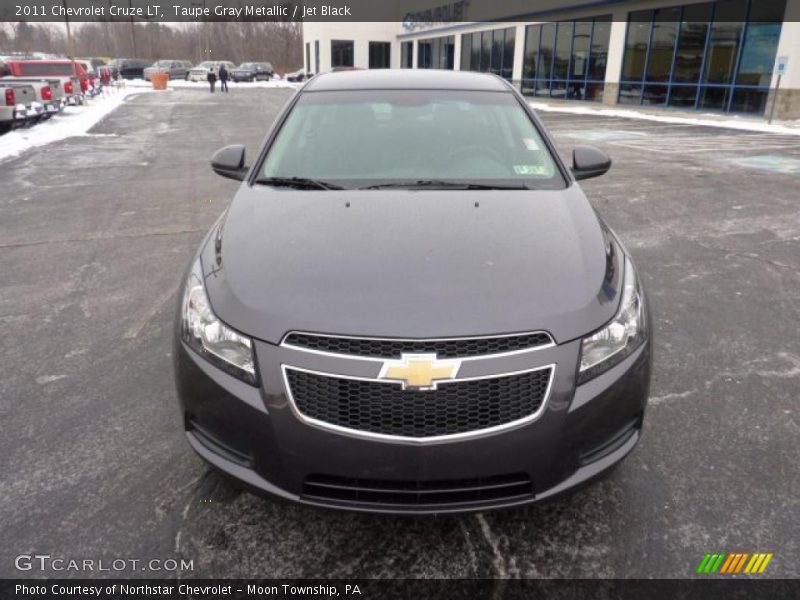 Taupe Gray Metallic / Jet Black 2011 Chevrolet Cruze LT