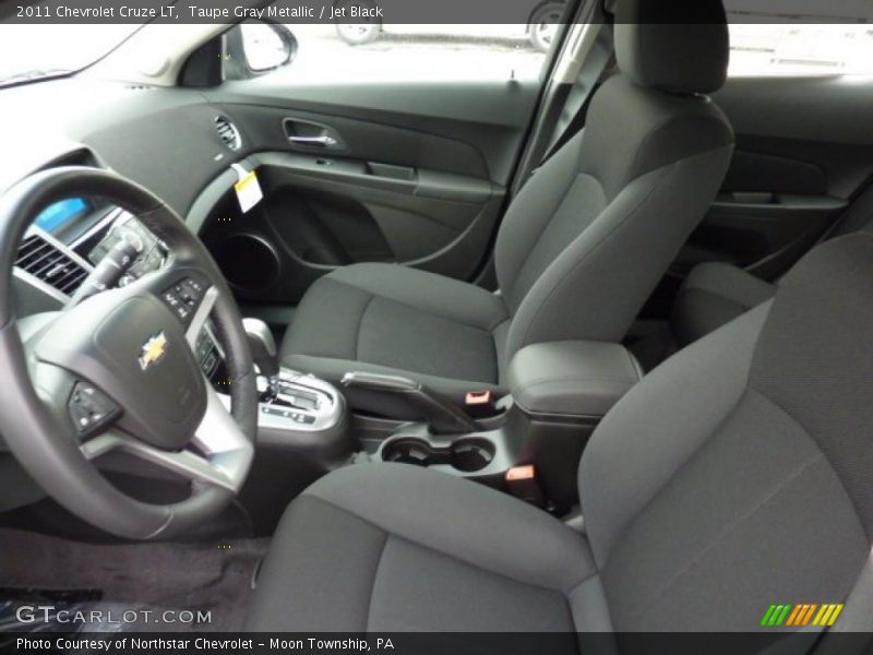 Taupe Gray Metallic / Jet Black 2011 Chevrolet Cruze LT