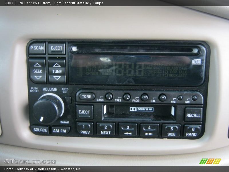 Light Sandrift Metallic / Taupe 2003 Buick Century Custom