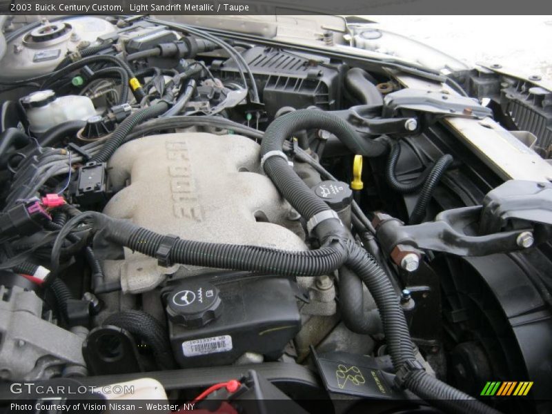 Light Sandrift Metallic / Taupe 2003 Buick Century Custom