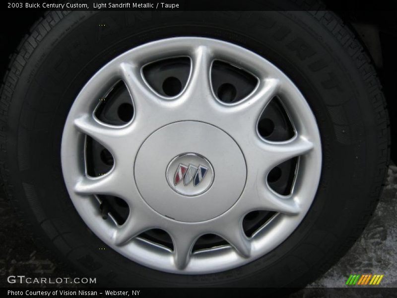 Light Sandrift Metallic / Taupe 2003 Buick Century Custom