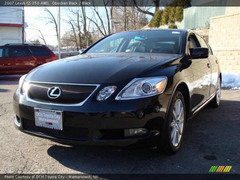 Obsidian Black / Black 2007 Lexus GS 350 AWD