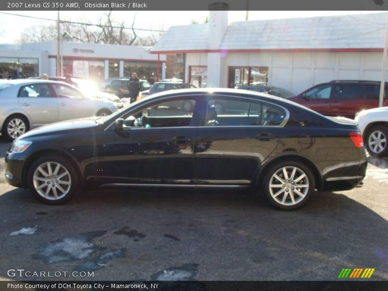Obsidian Black / Black 2007 Lexus GS 350 AWD