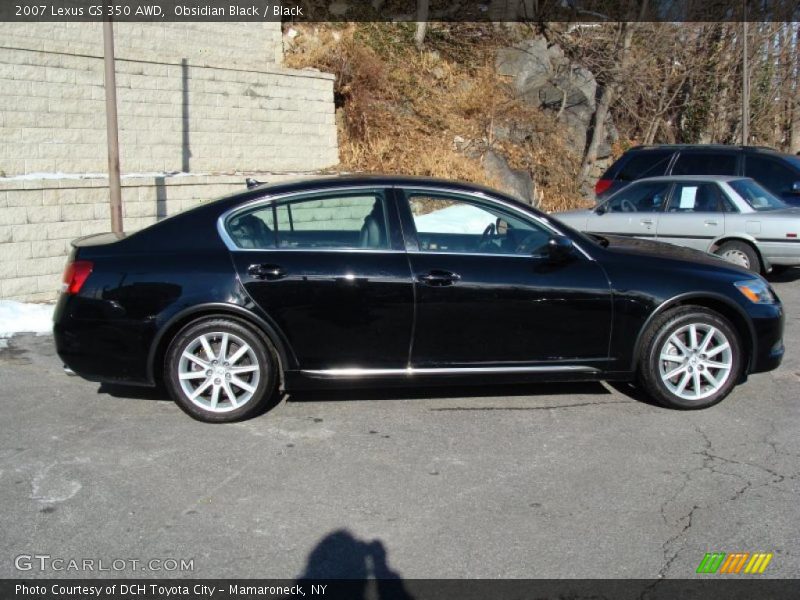 Obsidian Black / Black 2007 Lexus GS 350 AWD