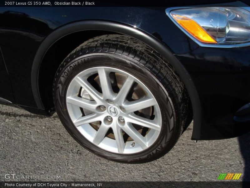Obsidian Black / Black 2007 Lexus GS 350 AWD