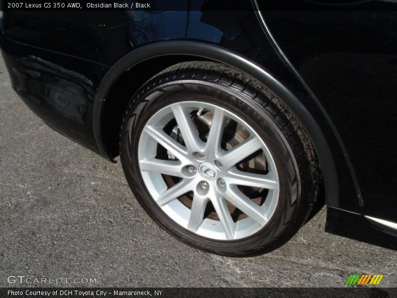 Obsidian Black / Black 2007 Lexus GS 350 AWD