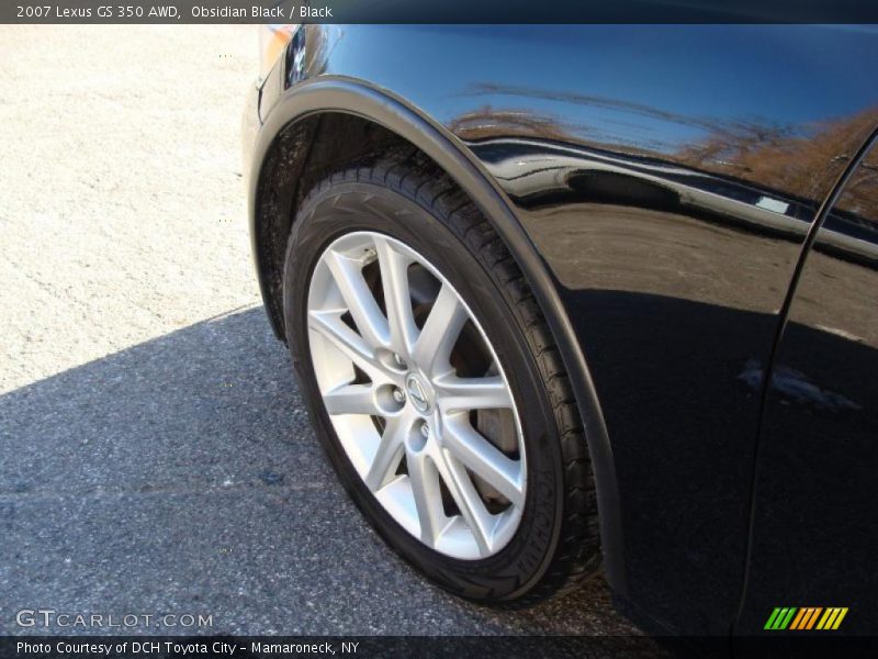 Obsidian Black / Black 2007 Lexus GS 350 AWD