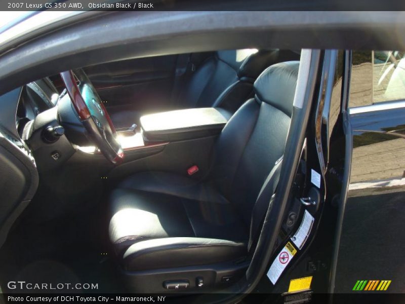 Obsidian Black / Black 2007 Lexus GS 350 AWD