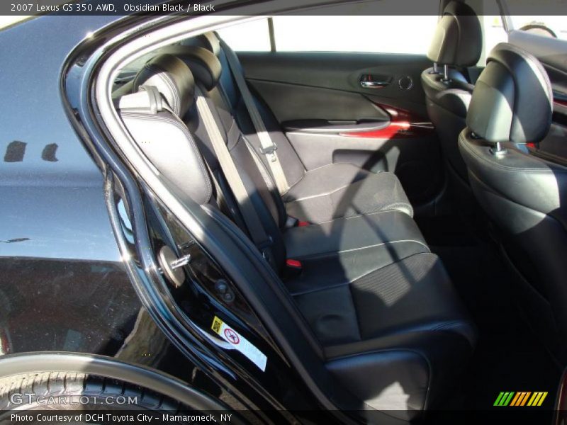 Obsidian Black / Black 2007 Lexus GS 350 AWD