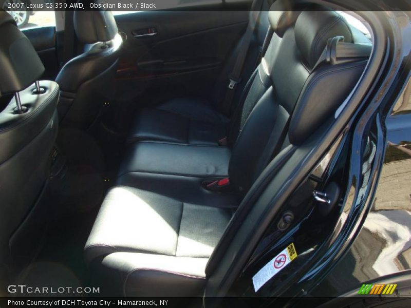 Obsidian Black / Black 2007 Lexus GS 350 AWD