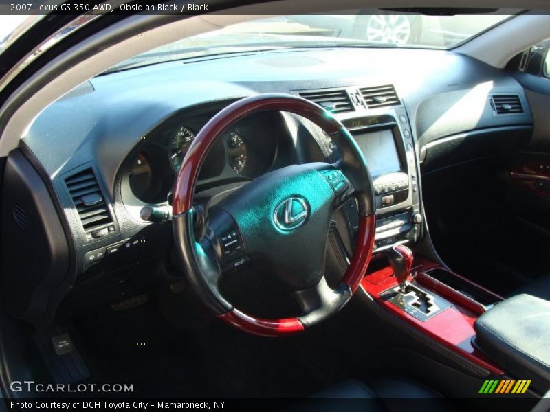 Obsidian Black / Black 2007 Lexus GS 350 AWD