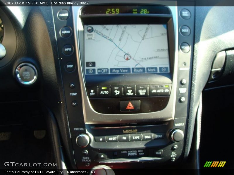 Obsidian Black / Black 2007 Lexus GS 350 AWD
