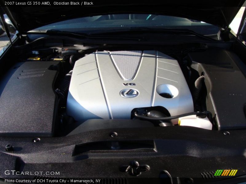 Obsidian Black / Black 2007 Lexus GS 350 AWD