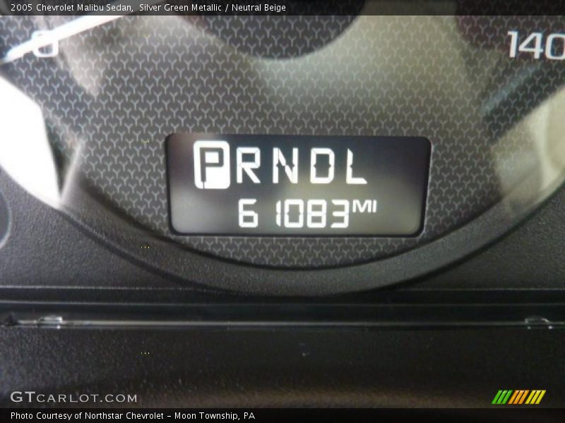 Silver Green Metallic / Neutral Beige 2005 Chevrolet Malibu Sedan