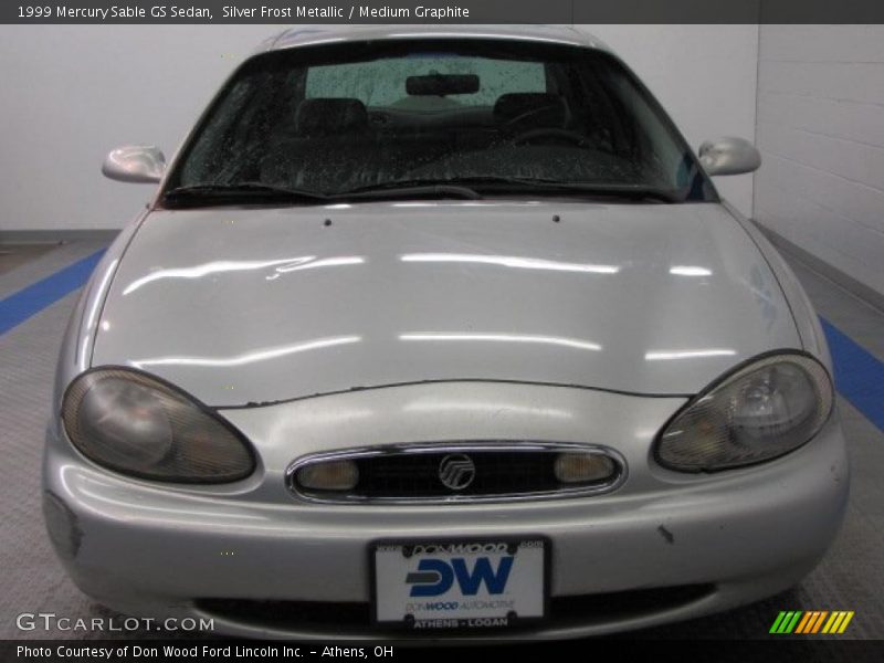 Silver Frost Metallic / Medium Graphite 1999 Mercury Sable GS Sedan