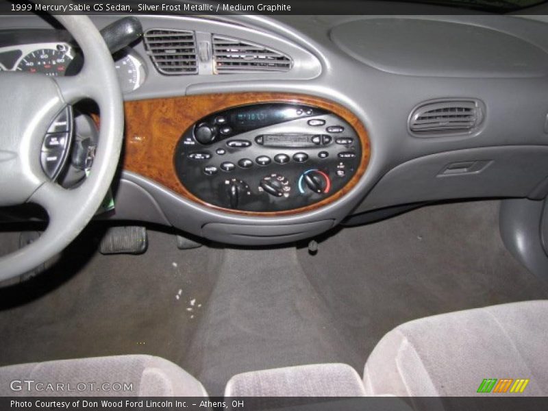Silver Frost Metallic / Medium Graphite 1999 Mercury Sable GS Sedan