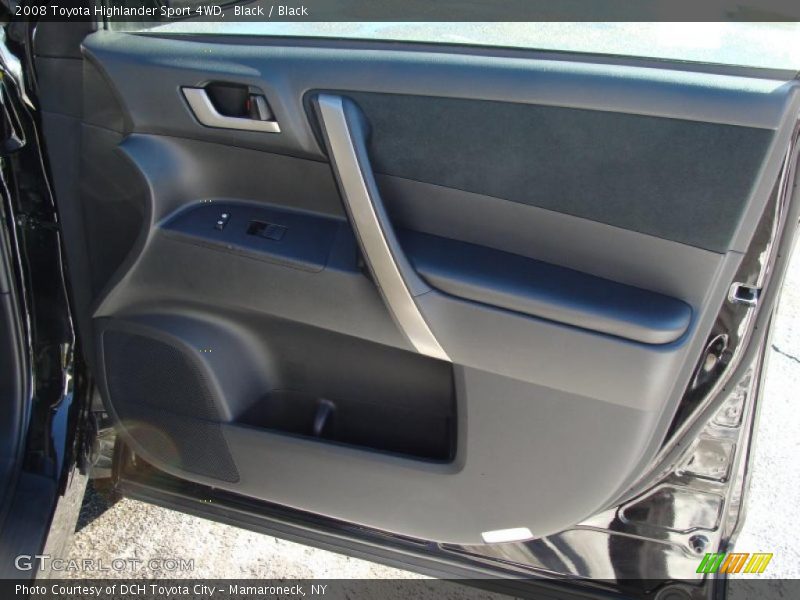 Black / Black 2008 Toyota Highlander Sport 4WD