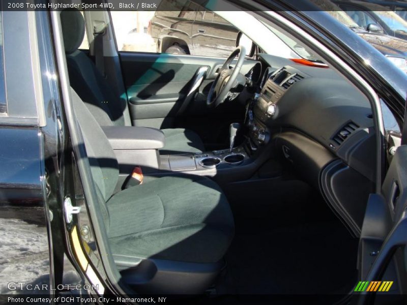 Black / Black 2008 Toyota Highlander Sport 4WD