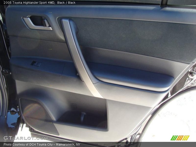 Black / Black 2008 Toyota Highlander Sport 4WD