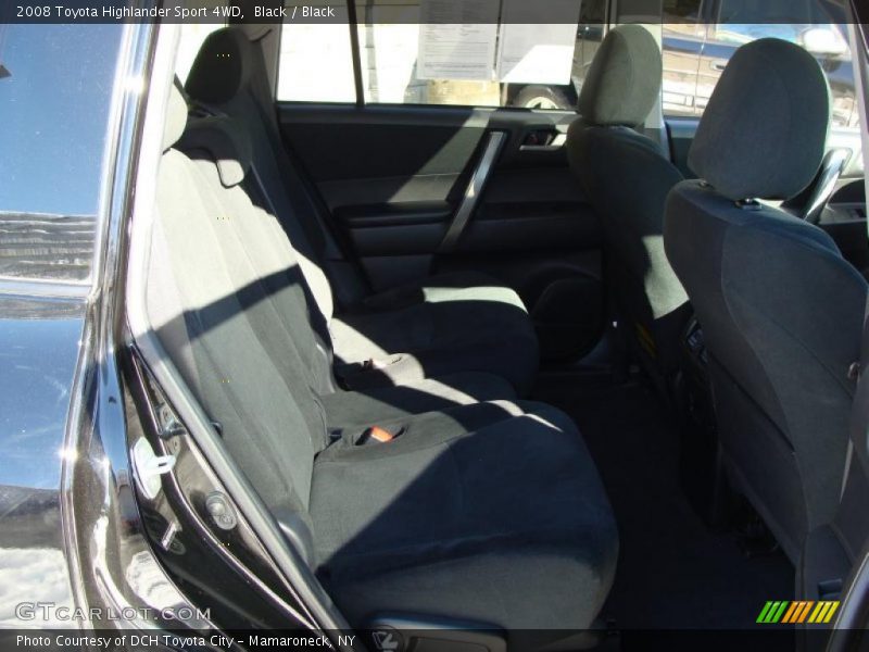 Black / Black 2008 Toyota Highlander Sport 4WD