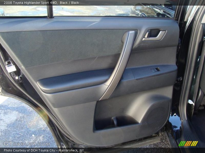 Black / Black 2008 Toyota Highlander Sport 4WD