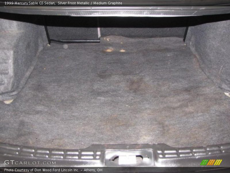 Silver Frost Metallic / Medium Graphite 1999 Mercury Sable GS Sedan