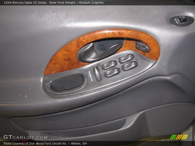 Silver Frost Metallic / Medium Graphite 1999 Mercury Sable GS Sedan