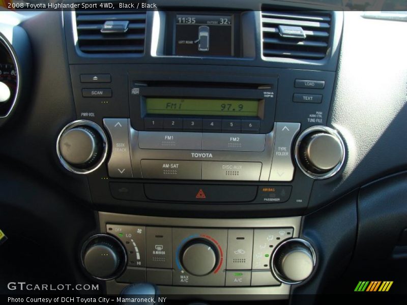 Black / Black 2008 Toyota Highlander Sport 4WD