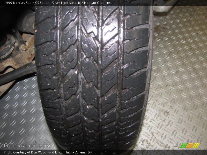 Silver Frost Metallic / Medium Graphite 1999 Mercury Sable GS Sedan