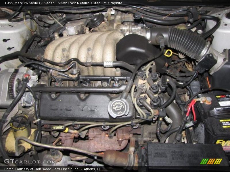  1999 Sable GS Sedan Engine - 3.0 Liter OHV 12-Valve V6