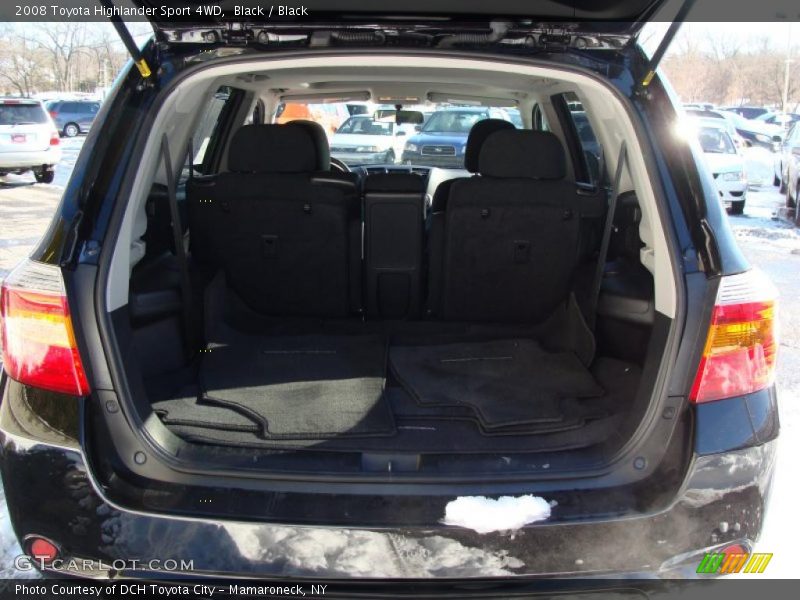 Black / Black 2008 Toyota Highlander Sport 4WD