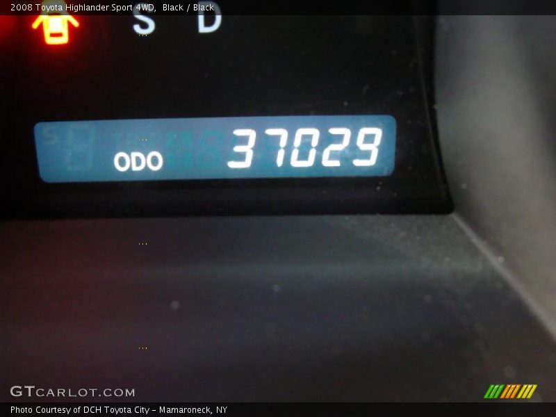 Black / Black 2008 Toyota Highlander Sport 4WD
