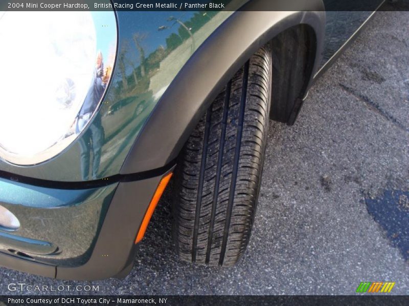 British Racing Green Metallic / Panther Black 2004 Mini Cooper Hardtop