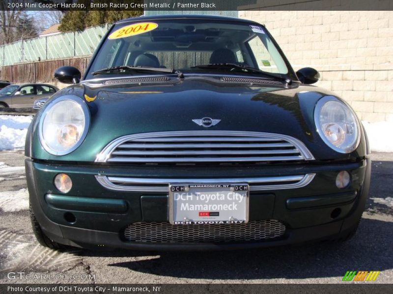 British Racing Green Metallic / Panther Black 2004 Mini Cooper Hardtop
